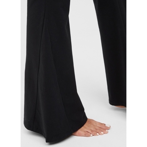 NWOT Aerie OG Foldover Super Flare Leggings Black High Rise XSMALL SHORT Retro - Picture 8 of 15